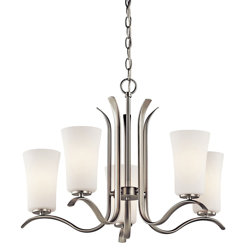 Kichler 43074NIL18 LED Chandelier, Brushed Nickel Finish - LightingWellCo