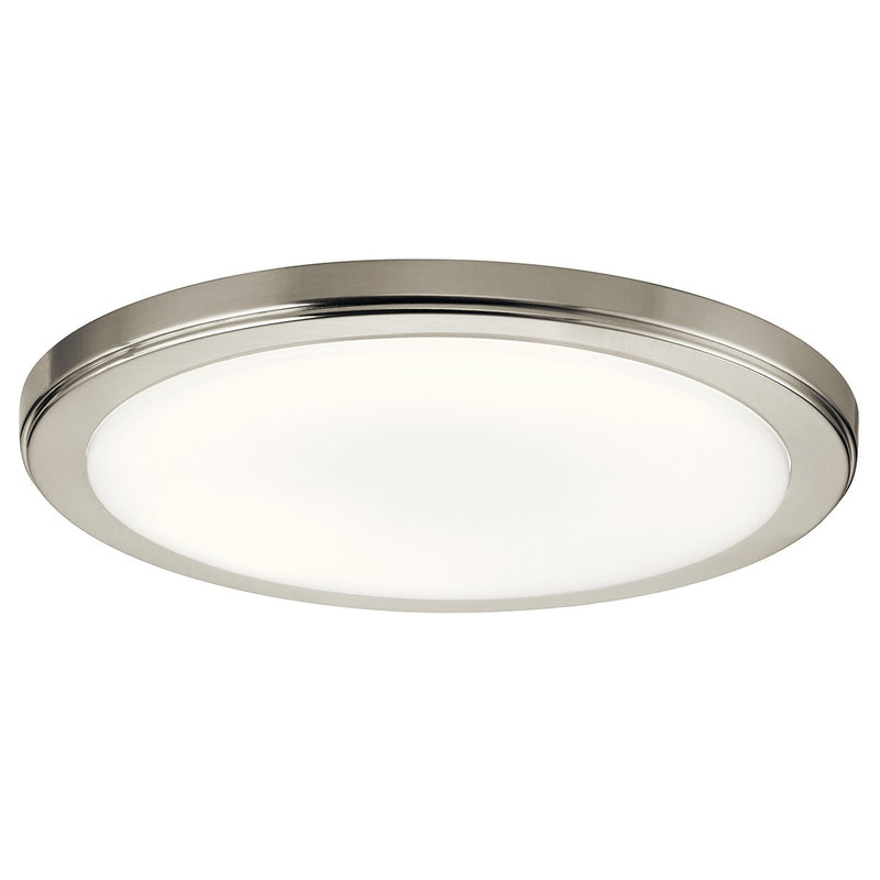 Kichler 44248NILED30 LED Flushmount, Brushed Nickel Finish - LightingWellCo