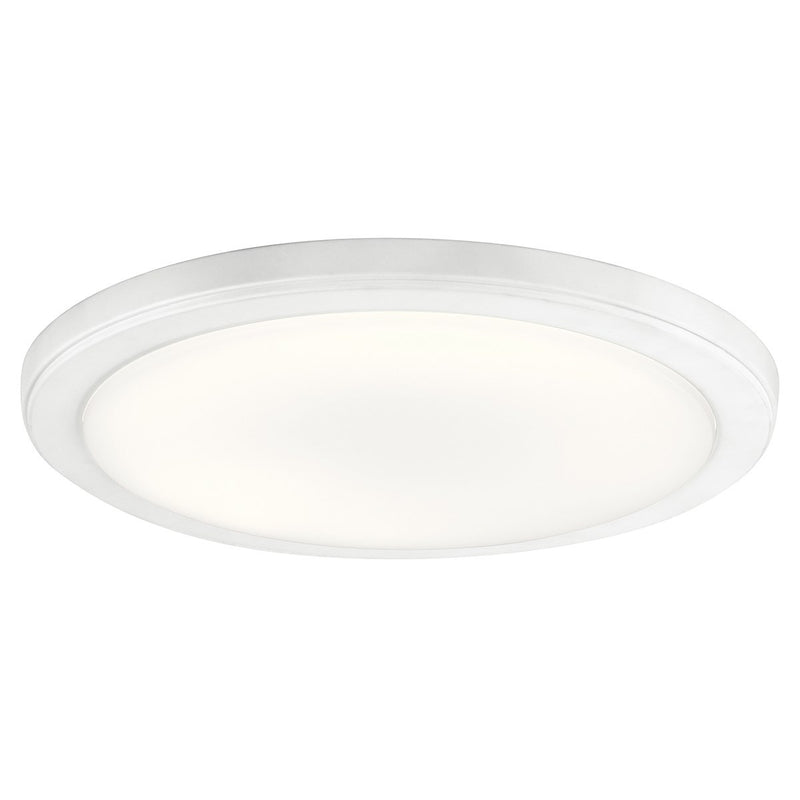 Kichler 44248WHLED30 LED Flushmount, White Finish - LightingWellCo