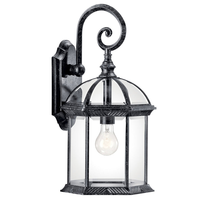 Kichler 49186BKL18 LED Outdoor Wall Mount, Black Finish - LightingWellCo