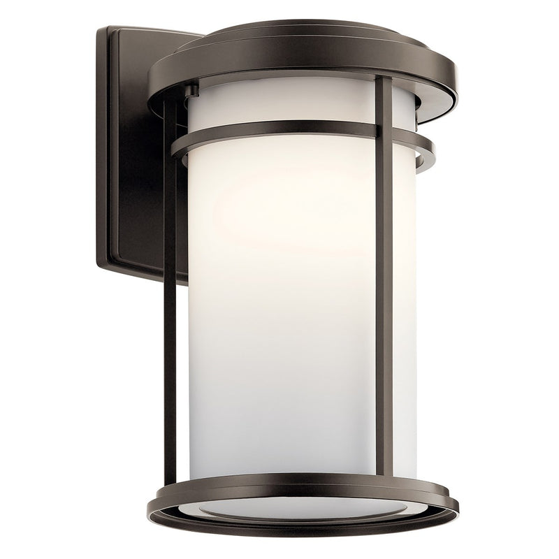 Kichler 49687OZL18 LED Outdoor Wall Mount, Olde Bronze Finish - LightingWellCo