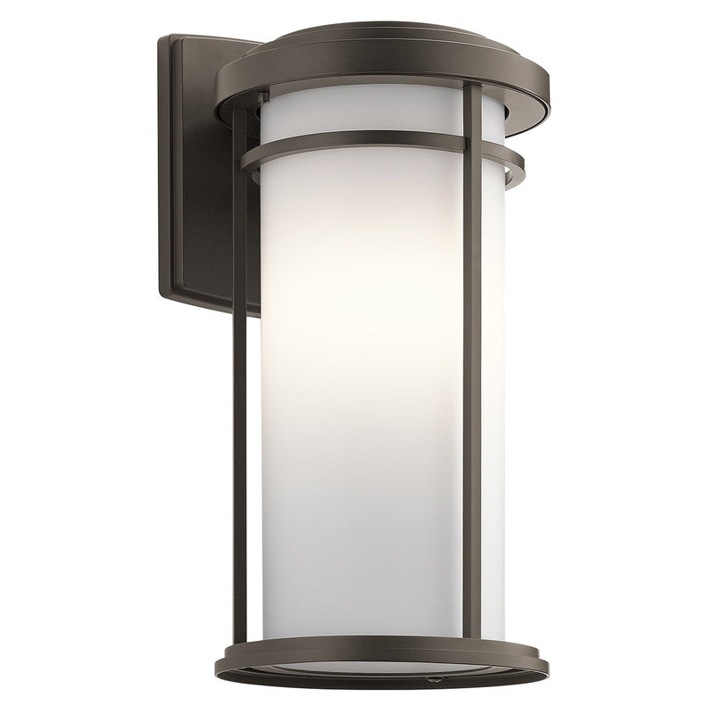 Kichler 49688OZL18 LED Outdoor Wall Mount, Olde Bronze Finish - LightingWellCo