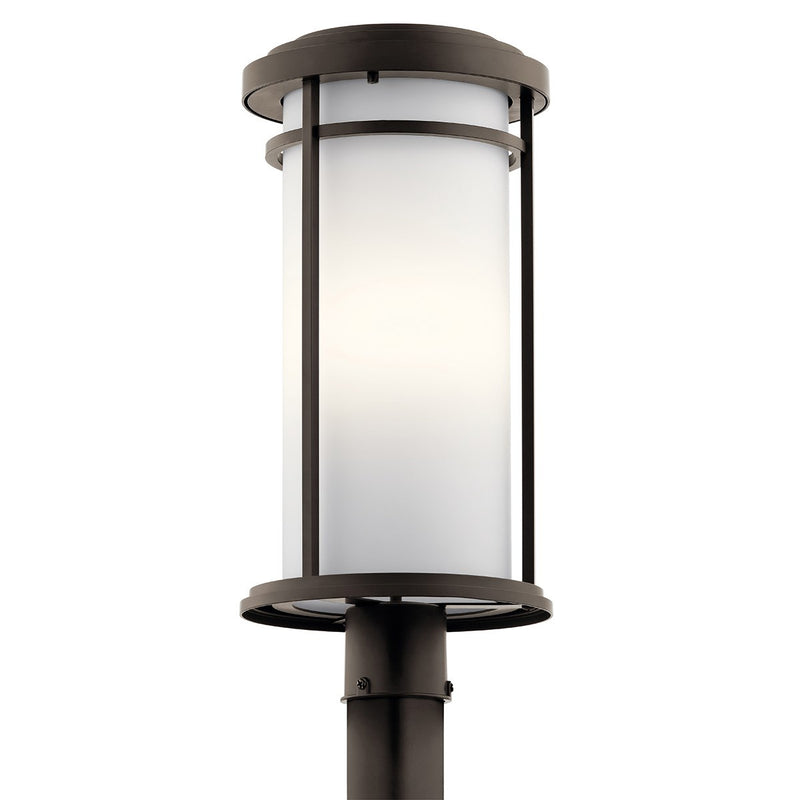 Kichler 49690OZL18 LED Outdoor Post Mount, Olde Bronze Finish - LightingWellCo