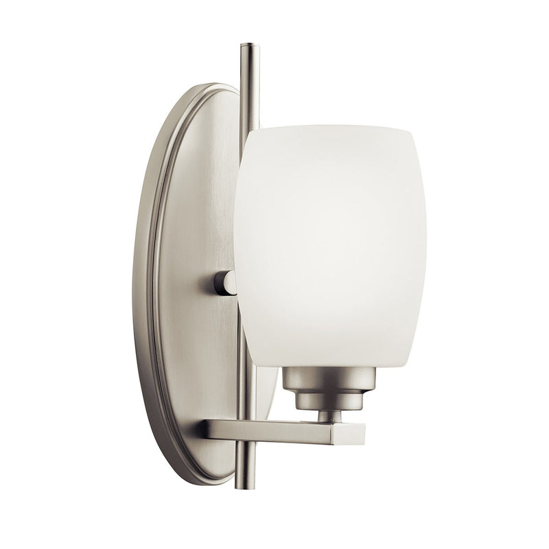 Kichler 5096NIL18 LED Wall Sconce, Brushed Nickel Finish - LightingWellCo