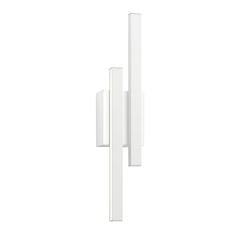 Kichler 83702WH LED Wall Sconce, White Finish - LightingWellCo