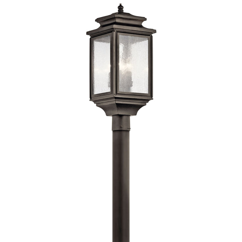 Kichler 9506OZ Outdoor Post, Olde Bronze Finish - LightingWellCo