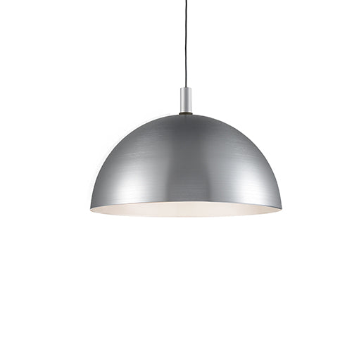 Kuzco Lighting Archibald 492332-BN/BK One Light Pendant, Brushed Nickel / Black Finish - LightingWellCo