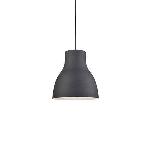 Kuzco Lighting Cradle 494216-BK One Light Pendant, Black Finish - LightingWellCo