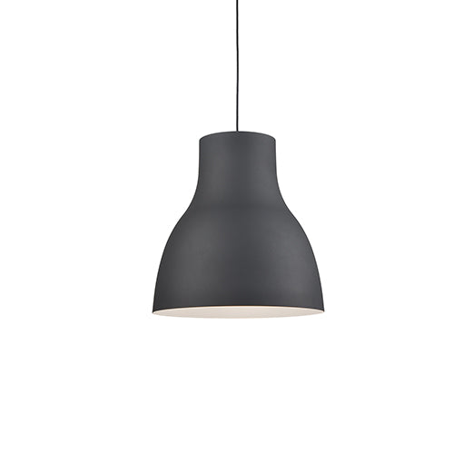 Kuzco Lighting Cradle 494224-BK One Light Pendant, Black Finish - LightingWellCo