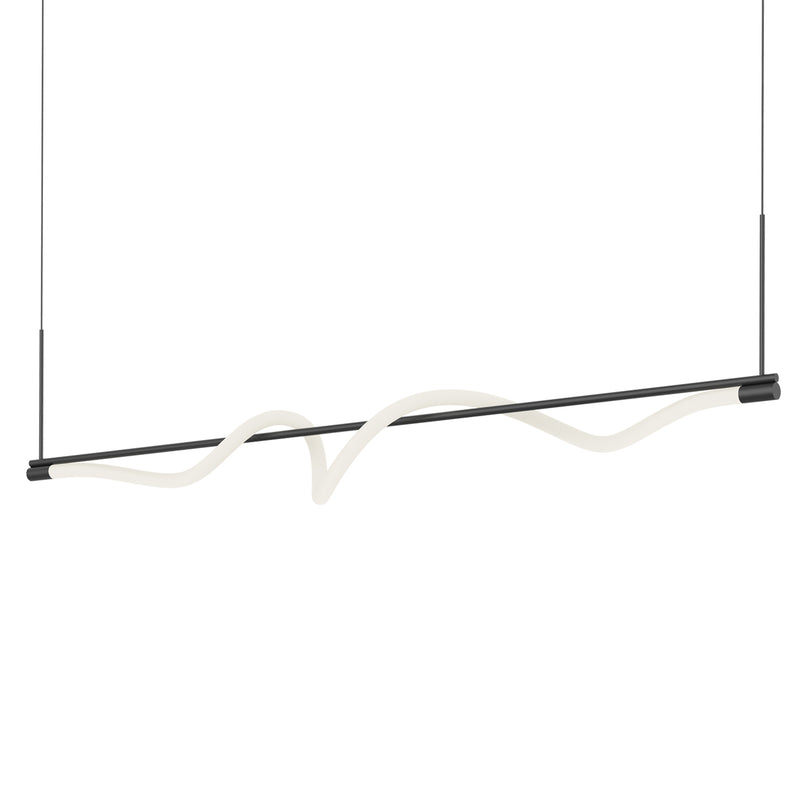 Kuzco Lighting Cursive LP95354-BK LED Pendant, Black Finish - LightingWellCo