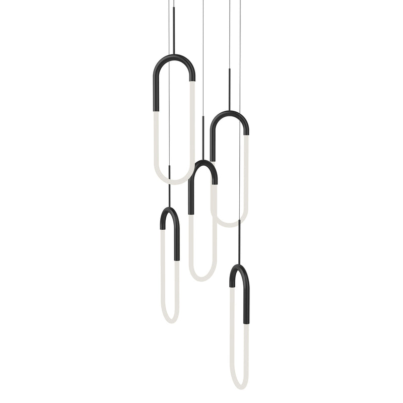 Kuzco Lighting Huron MP95105-BK LED Pendant, Black Finish - LightingWellCo