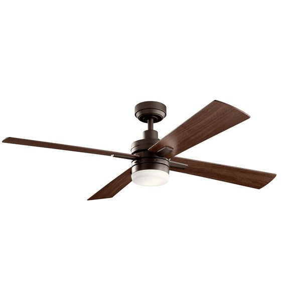 Kichler 330140SNB 52``Ceiling Fan, Satin Natural Bronze Finish - LightingWellCo