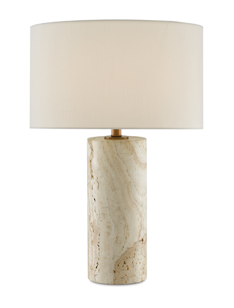 Currey and Company 6000-0656 One Light Table Lamp, Antique Brass Finish - LightingWellCo