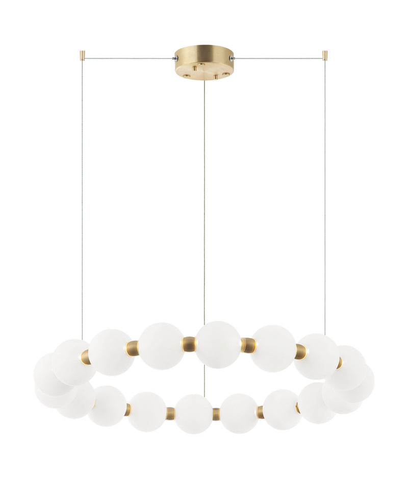 Matteo Lighting C83425OG Chandelier, Oxidized Gold Finish - LightingWellCo