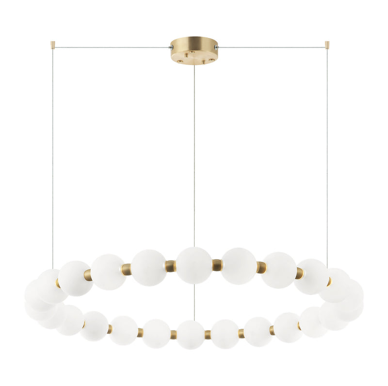 Matteo Lighting C83432OG Chandelier Light, Oxidized Gold Finish - LightingWellCo