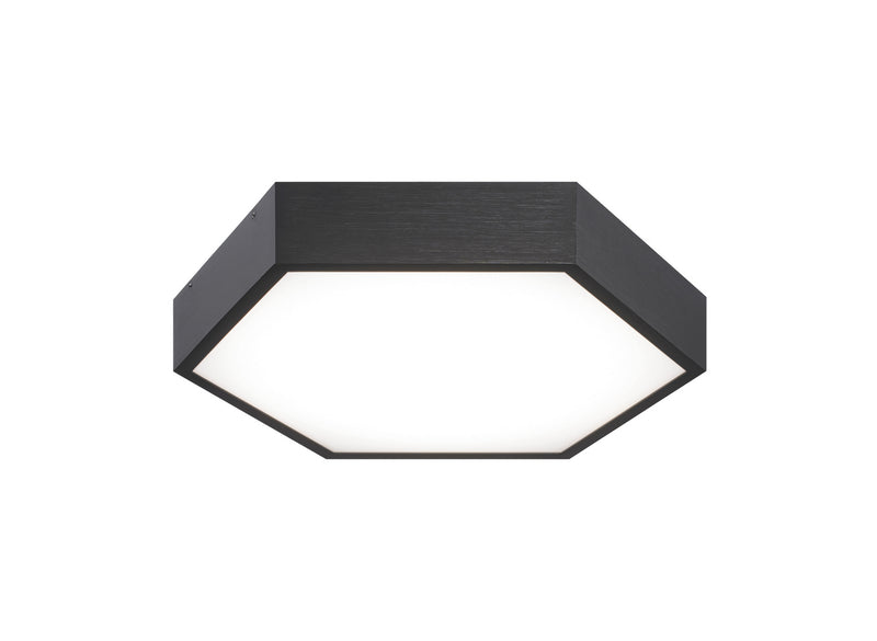 Matteo Lighting M12611OB Flush Mount Light, Oxidized Black Finish - LightingWellCo