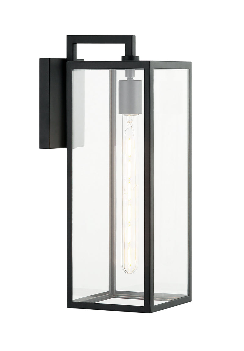 Matteo Lighting S10102MB Wall Sconce Light, Matte Black Finish - LightingWellCo