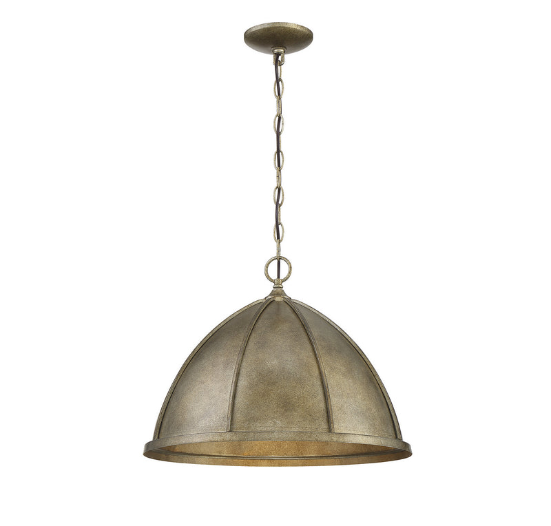 Savoy House Laramie 7-885-1-182 One Light Pendant, Chelsea Gold Finish - LightingWellCo