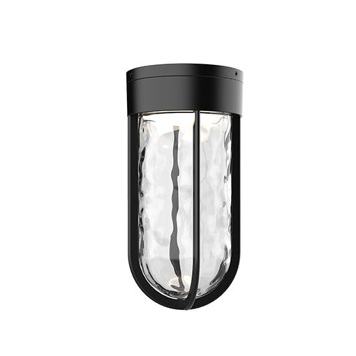 Kuzco Lighting Davy EC17609-BK LED Flush Mount, Black Finish - LightingWellCo