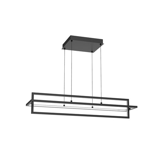 Kuzco Lighting Mondrian LP16236-BK LED Island Pendant, Black Finish - LightingWellCo