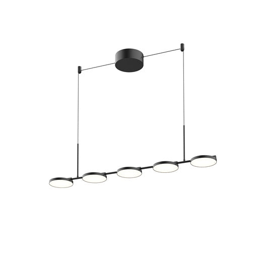 Kuzco Lighting Novel LP72237-BK LED Island Pendant, Black Finish - LightingWellCo