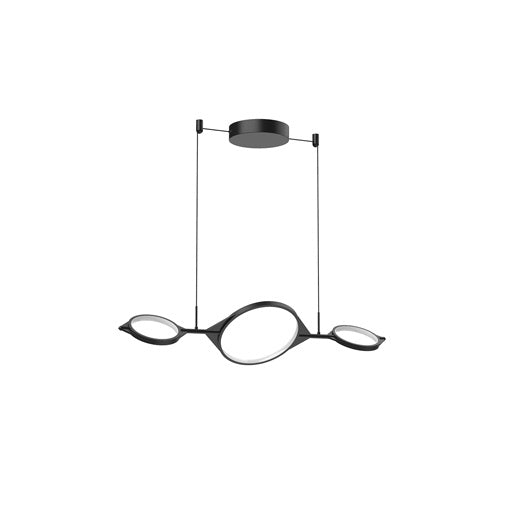 Kuzco Lighting Serif LP84434-BK LED Island Pendant, Black Finish - LightingWellCo