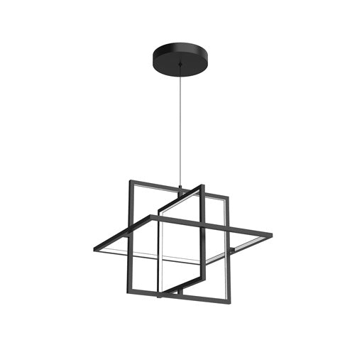 Kuzco Lighting Mondrian PD16320-BK LED Pendant, Black Finish - LightingWellCo