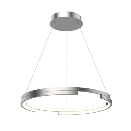 Kuzco Lighting Anello Minor PD52724-BN LED Pendant, Brushed Nickel Finish - LightingWellCo