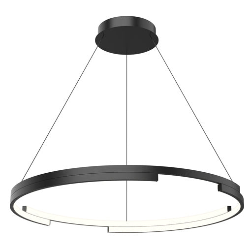 Kuzco Lighting Anello Minor PD52732-BK LED Pendant, Black Finish - LightingWellCo