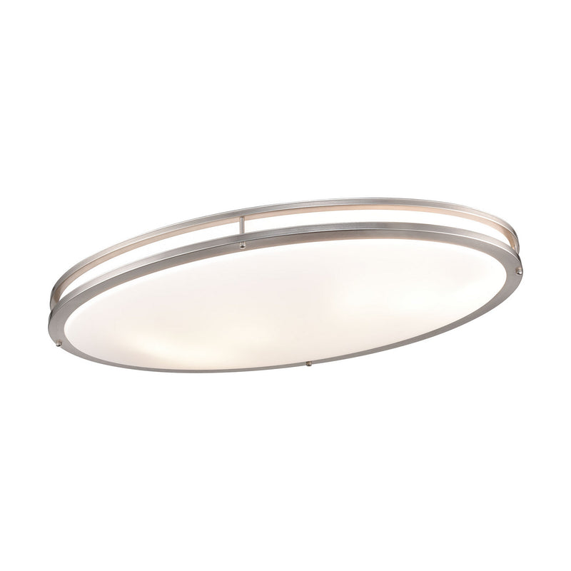 ELK Home CN705378 Six Light Flush Mount, Brushed Nickel Finish - At LightingWellCo