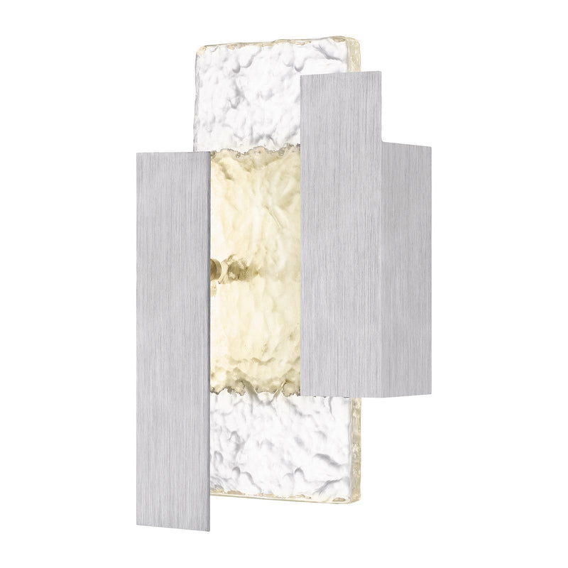 Quoizel MIA8408BRA LED Outdoor Wall Mount, Brushed Aluminum Finish - LightingWellCo