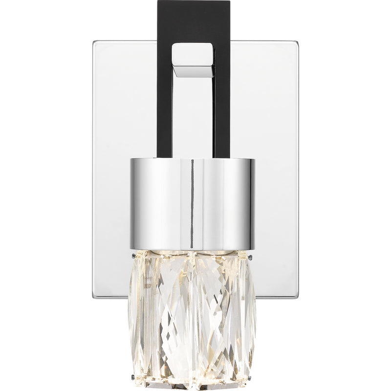 Quoizel PCADA8605C LED Wall Sconce, Polished Chrome Finish - LightingWellCo