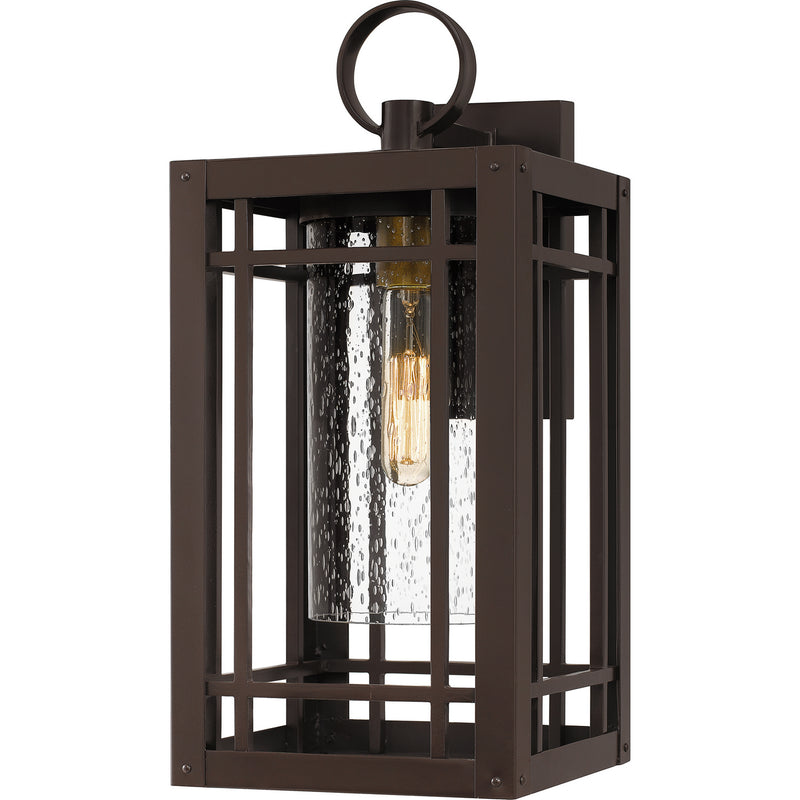 Quoizel PLH8408WT One Light Outdoor Wall Mount, Western Bronze Finish - LightingWellCo