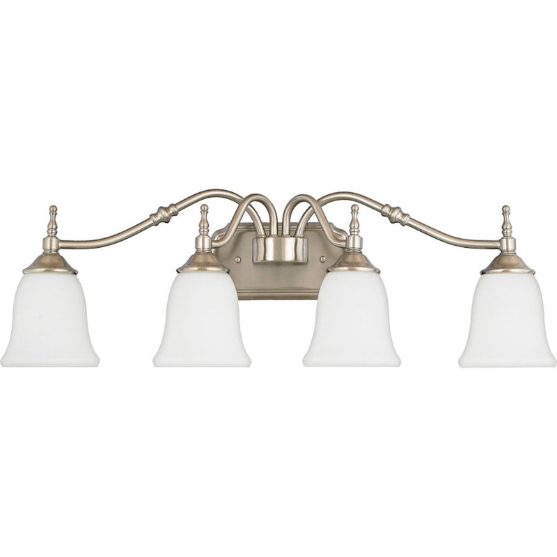 Quoizel TT8604BN Four Light Bath Fixture, Brushed Nickel Finish - LightingWellCo