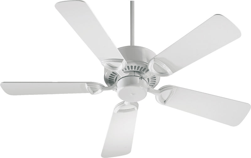 Quorum 43425-6 42``Ceiling Fan, White Finish - LightingWellCo