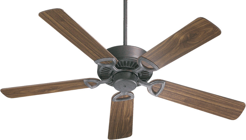 Quorum 43525-44 52``Ceiling Fan, Toasted Sienna Finish - LightingWellCo