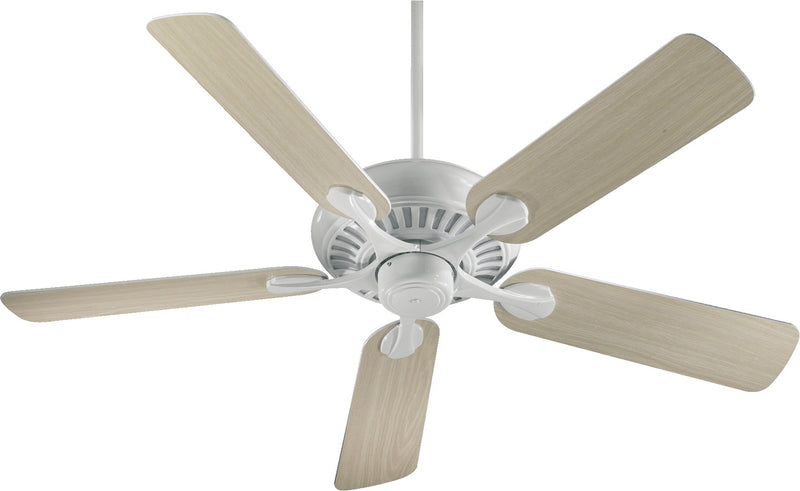 Quorum 91525-6 52``Ceiling Fan, White Finish - LightingWellCo