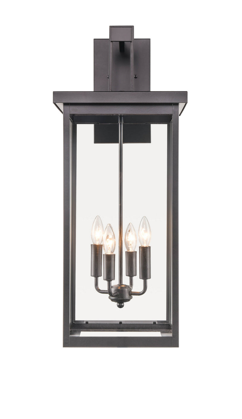 Millennium 2606-PBZ Four Light Outdoor Lantern, Powder Coat Bronze Finish at LightingWellCo