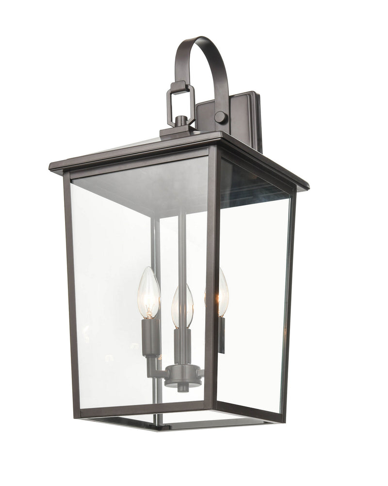 Millennium 2974-PBZ Three Light Outdoor Hanging Lantern, Powder Coat Bronze Finish at LightingWellCo