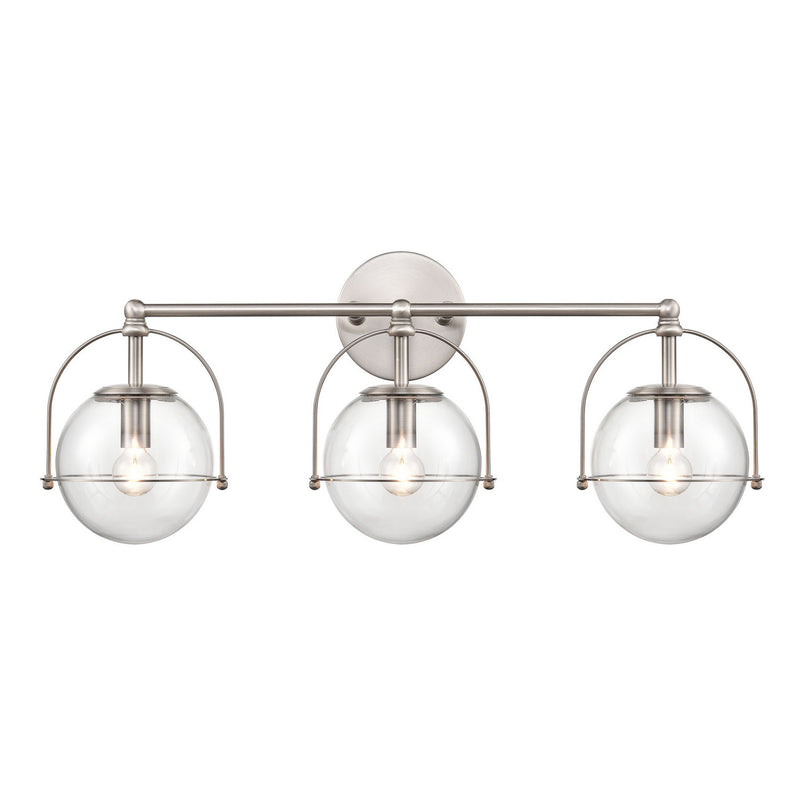 ELK Home 18632/3 Three Light Vanity, Satin Nickel Finish - At LightingWellCo