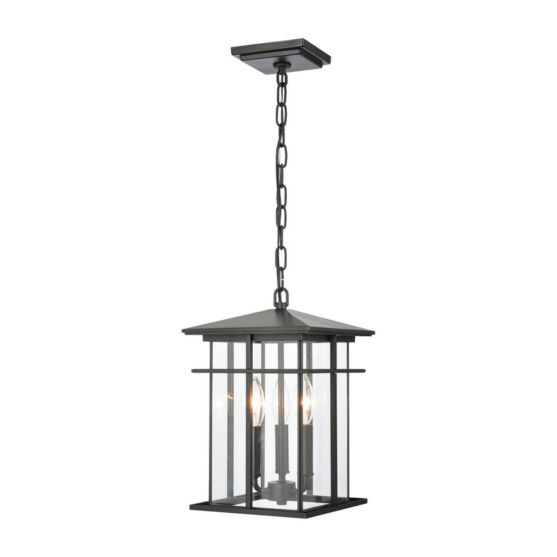 ELK Home 89365/3 Three Light Hanging Lantern, Matte Black Finish - At LightingWellCo