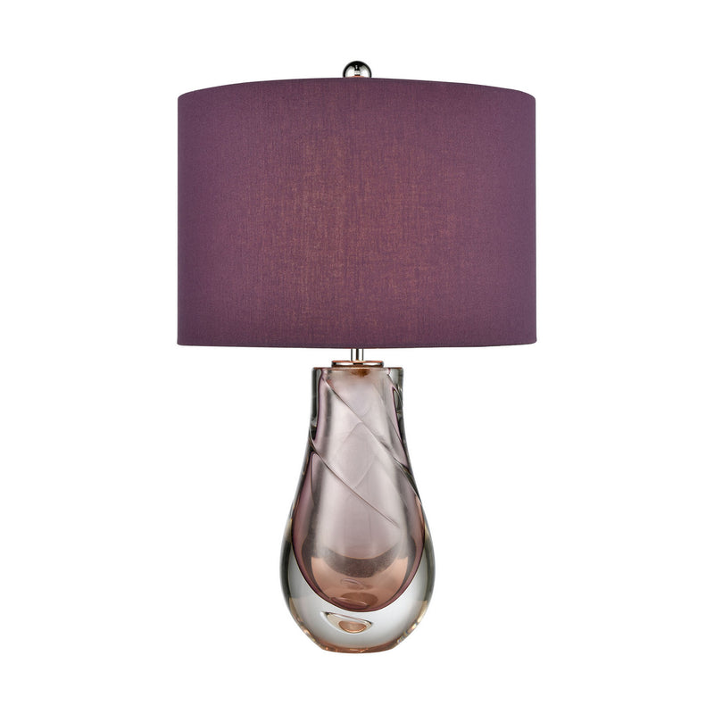 ELK Home D4559 One Light Table Lamp, Purple Finish-LightingWellCo