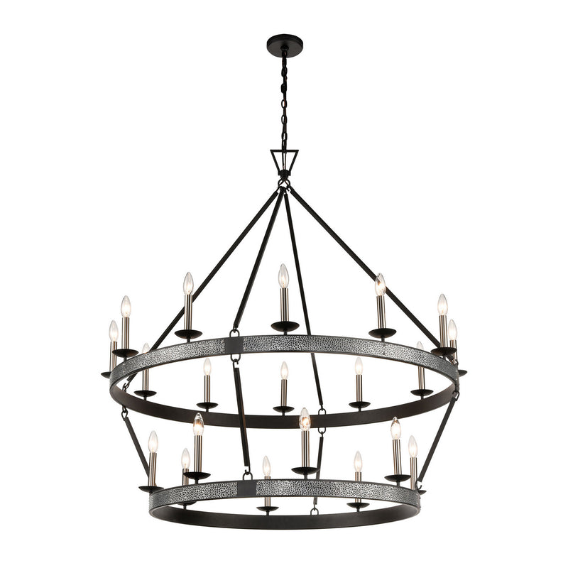 ELK Home D4678 20 Light Chandelier, Oil Rubbed Bronze Finish-LightingWellCo