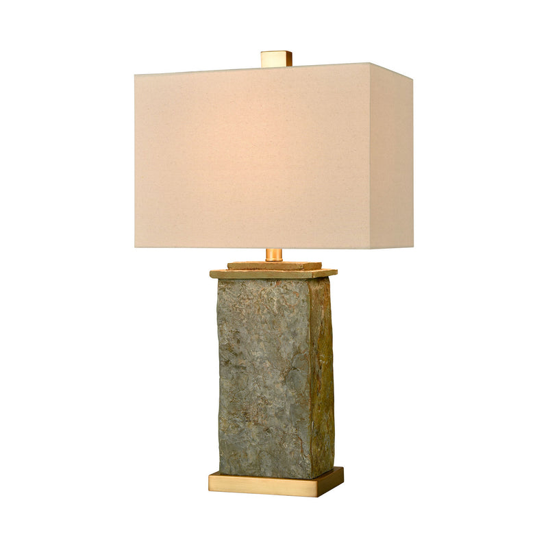 ELK Home D4688 One Light Table Lamp, Gray Finish-LightingWellCo