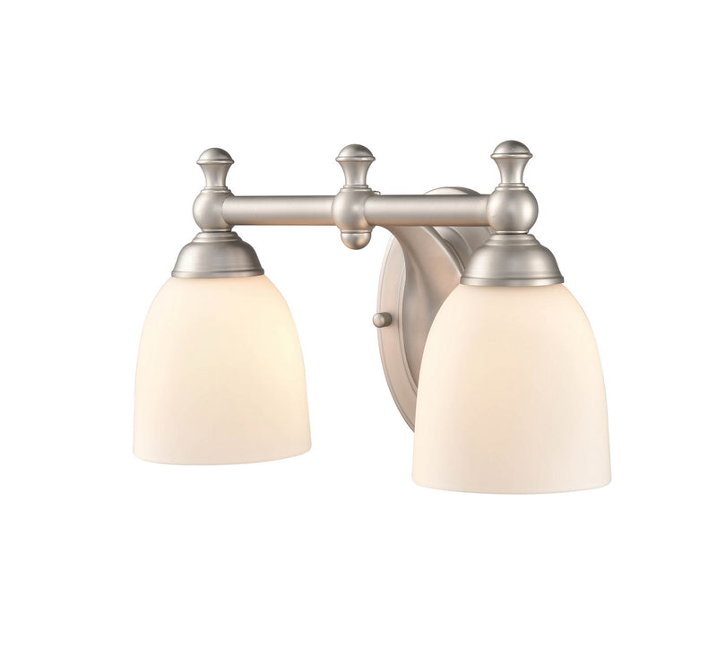 Millennium 4422-SN Two Light Vanity, Satin Nickel Finish at LightingWellCo