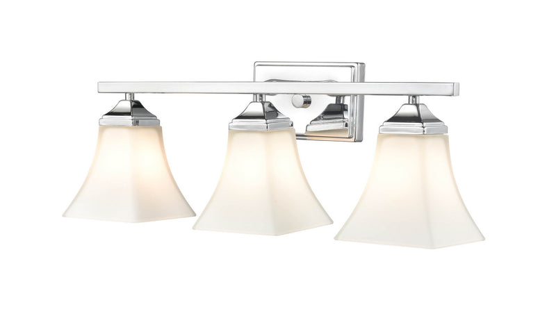 Millennium 4503-CH Three Light Vanity, Chrome Finish at LightingWellCo