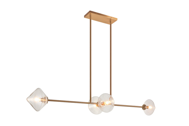 Matteo Lighting C81744AGCL Pendant, Aged Gold Brass Finish - LightingWellCo