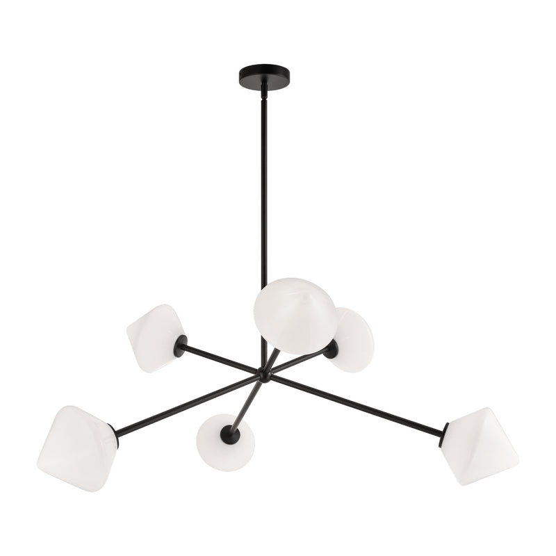 Matteo Lighting C81746BKOP Pendant, Black Finish - LightingWellCo