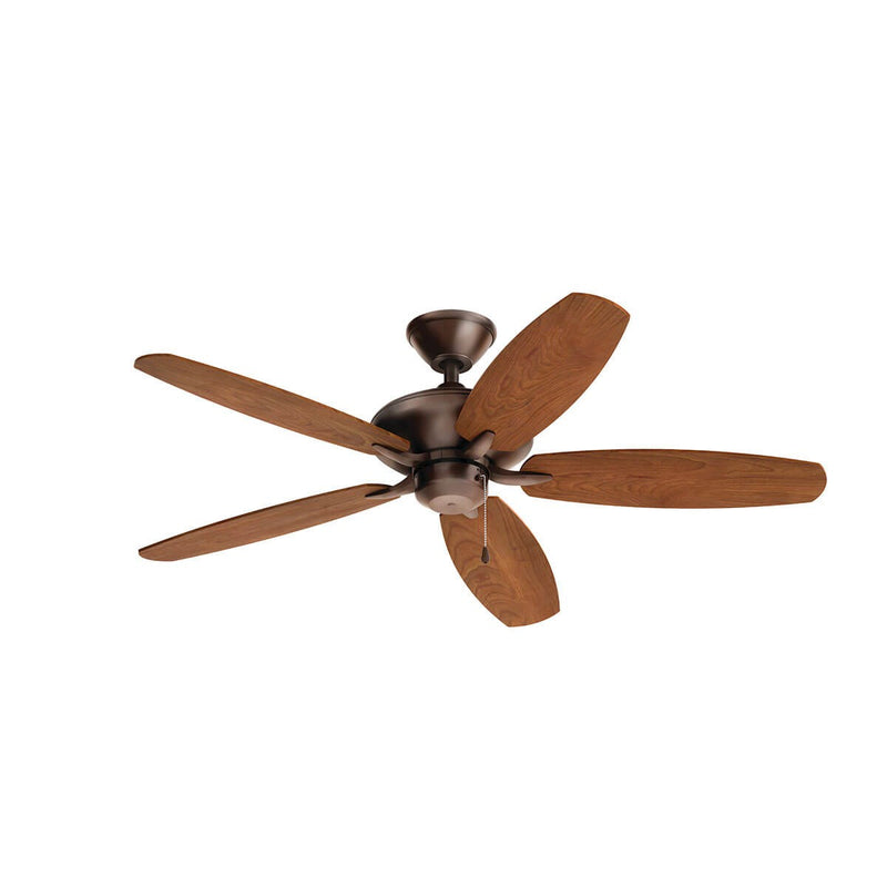 Kichler 330160OBB 52``Ceiling Fan, Oil Brushed Bronze Finish-LightingWellCo