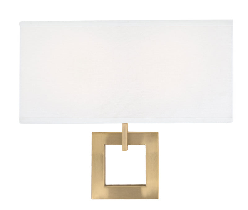 Matteo Lighting W55002AG Wall Sconce, Aged Gold Brass Finish - LightingWellCo